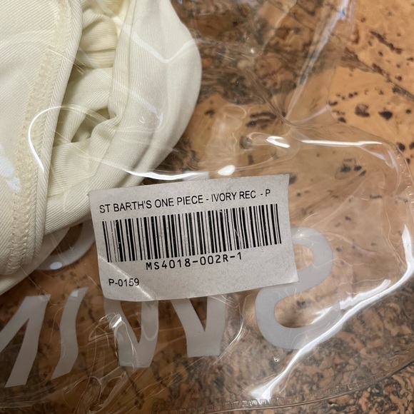 MONDAY SWIMWEAR ST. BARTH'S ONE PIECE - IVORY SIZE P - Picture 7 of 9